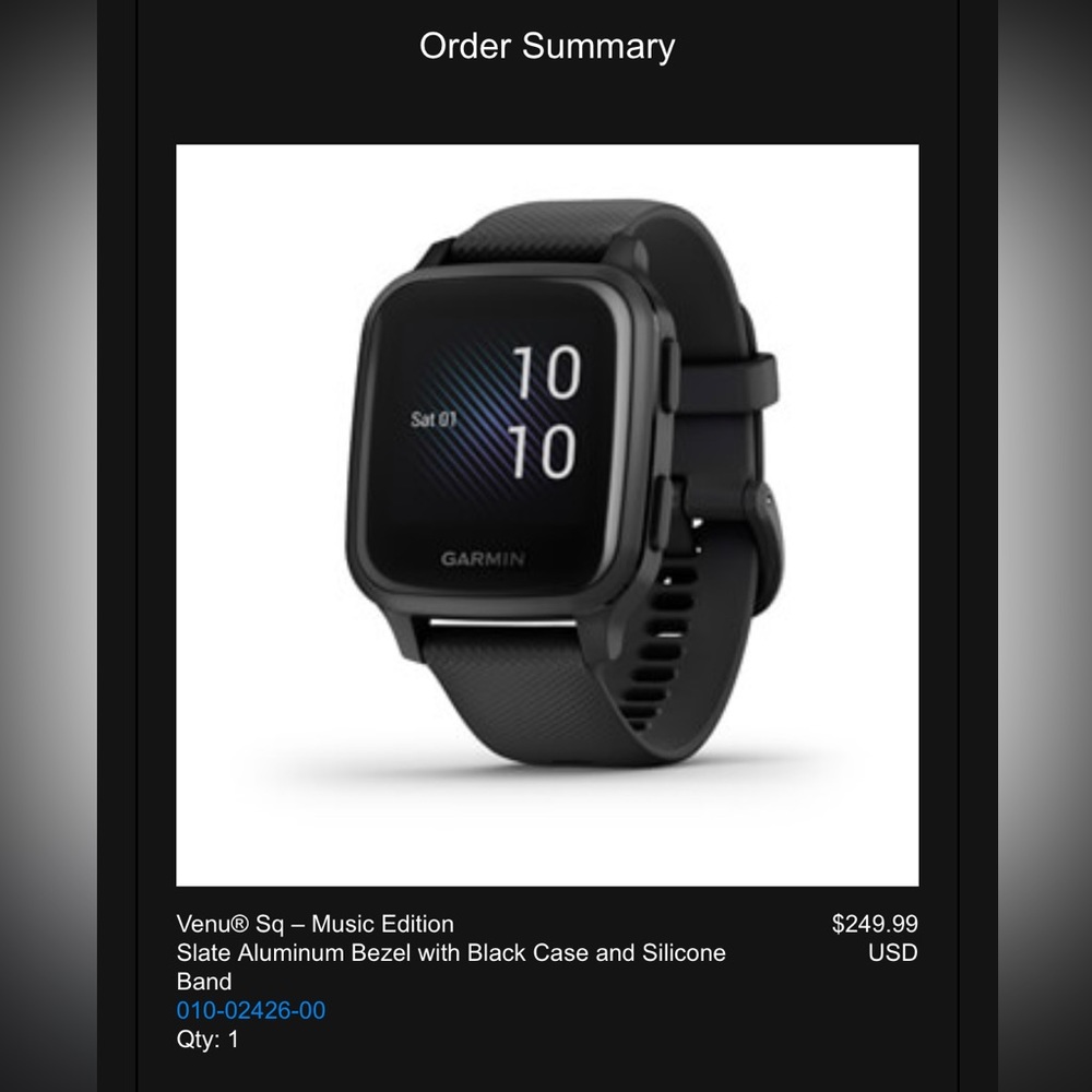Garmin Venu Sq - Music Edition